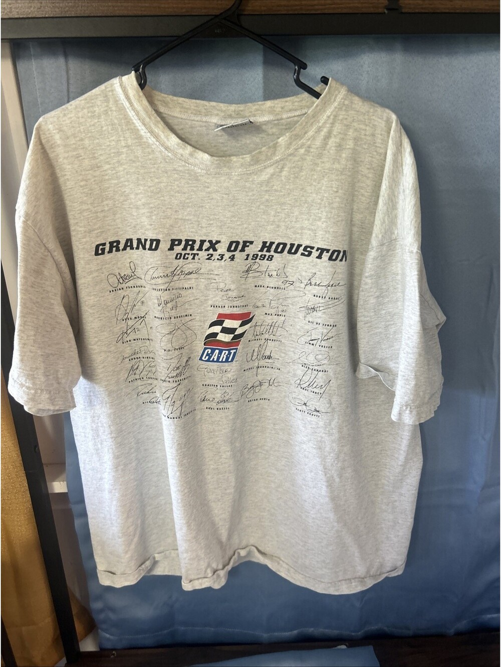 Vintage Grand Prix Of Houston 1998 Xl T Shirt